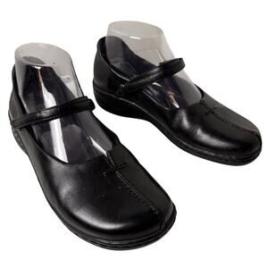 Earth Spirit Mary Jane Shoes Brown Leather Comfort Flats Womens Size 10